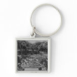 Garden of a Suburban Villa keychains