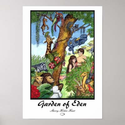 Garden of Eden Print - Customised by SherryHolderHunt