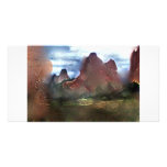 garden of gods colorado abstract photo cards