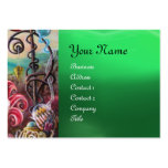 GARDEN OF MELISSA ,green jade Business Card Templates