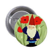 Garden of Remembrance Gnome Button