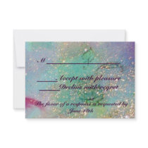 GARDEN OF THE LOST SHADOWS / MAGIC BUTTERFLY RSVP PERSONALIZED INVITATION