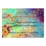 GARDEN OF THE LOST SHADOWS / MAGIC BUTTERFLY RSVP PERSONALIZED ANNOUNCEMENTS