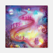 GARDEN OF THE LOST SHADOWS / MYSTIC STAIRS MAGNETS