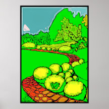 Garden Path 1 Posters