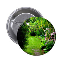 Garden Path Pinback Button