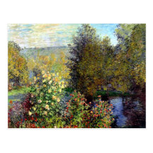 Garden Pond by Monet Postcard