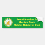 Garden State Golden Bumper Sticker