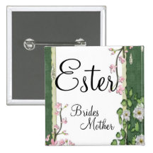 Garden Stylish Classy Brides Mother Wedding Pin