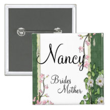 Garden Stylish Classy Brides Mother Wedding Pins