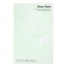 Garden - Subtle Green Stationery Design