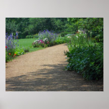 Garden Walk poster by bbillips