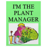 gardener gardening joke flyers