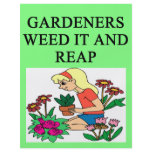 GARDENER joke flyers