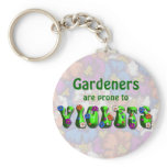 Gardeners & Violets - Keychain