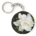 Gardenia Keychain