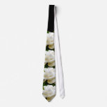Gardenia White Wedding Tie
