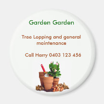 gardening2 refrigerator magnet