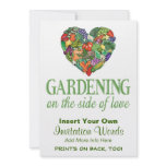 Gardening on the Side of Love invitations