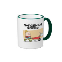 Gardening Rocks T-shirts and Gifts Mugs