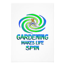 Gardening Spins Card