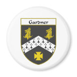 Gardner Coat of Arms/Family Crest magnets