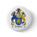 Gardner Family Crest buttons