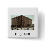 Gardner Hotel, Fargo ND Vintage 1910 buttons