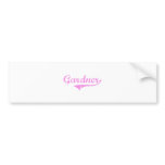 Gardner Last Name Classic Style bumper stickers