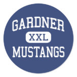 Gardner Mustangs Middle Lansing Michigan stickers