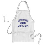 Gardner Newman Mustangs Middle La Grange aprons