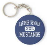 Gardner Newman Mustangs Middle La Grange keychains
