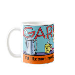 Garfield Logobox Mornings Mug mugs