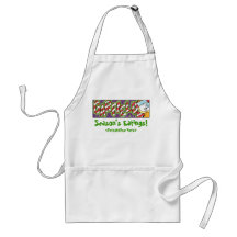 Garfield Logobox Season's Eatings Apron