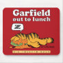 Garfield Out To Lunch Mousepad