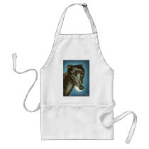 Garfiney Beauty - greyhound portrait Aprons