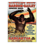 Gargantua The Great Retro Theater Cards