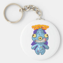 Gargona Blue Key Chain