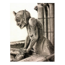 Gargoyle 2 postcard