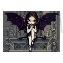 "Gargoyles of Notre Dame" Greeting Card