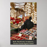 Garlic, Blackberries, Strawberries... posters