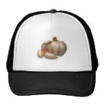 Garlic bulb mesh hats
