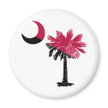 Garnet and Black Palmetto magnets