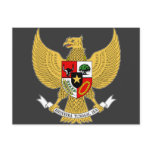 Garuda Pancasila, t Arms Indonesia, Indonesia postcards