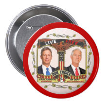 Gary Johnson / Jim Grey in 2012 Pinback Buttons