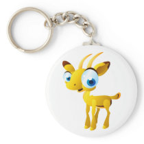 Gary The Gazelle Keychain
