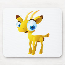 Gary The Gazelle Mouse Pads