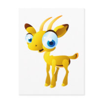 Gary The Gazelle Post Card