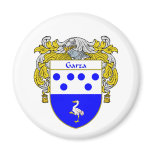 Garza Coat of Arms (Mantled) magnets
