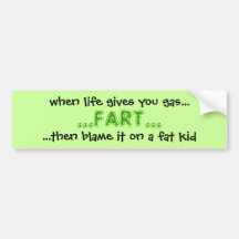 Gas Bumper Stickers